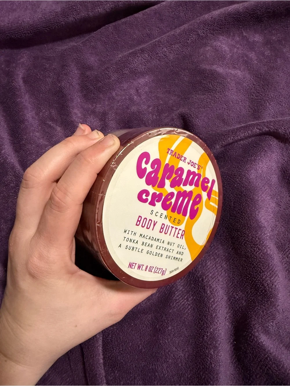 Caramel Creme Scented Body Butter - Trader Joes New sealed